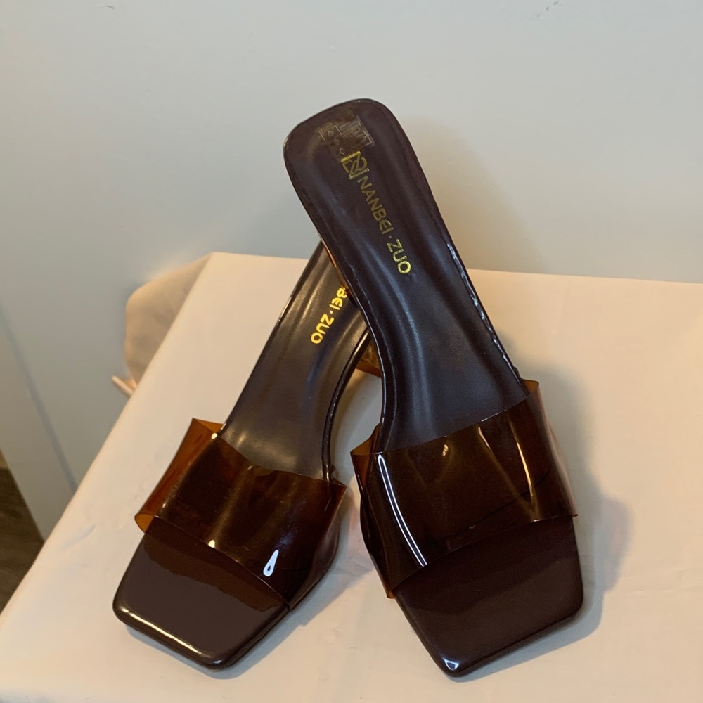Brown Slide Sandals for Women.
Size 41